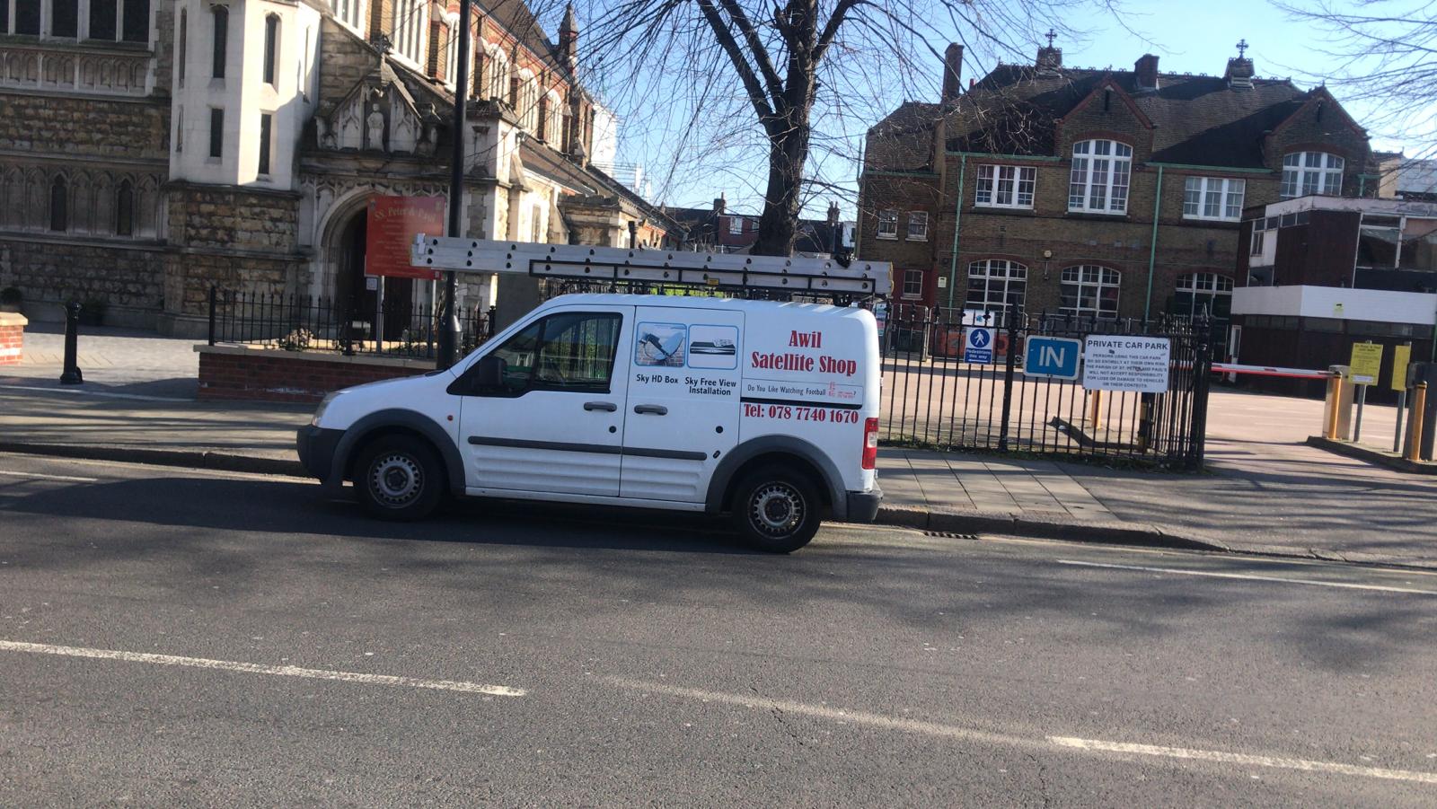 Professional satellite installation service